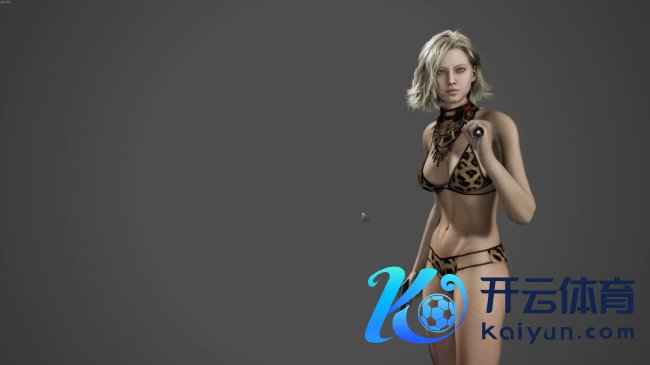 《生化危急9：安魂曲》新Mod 格蕾丝穿谢娃比基尼服装